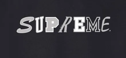 S 1255 # p 80💰 Supreme FW 20 Week 3 Collage Logo S/S Top Logo 400 Quality💥 Same Style ：Black White Gray Size：S M L XL XXL