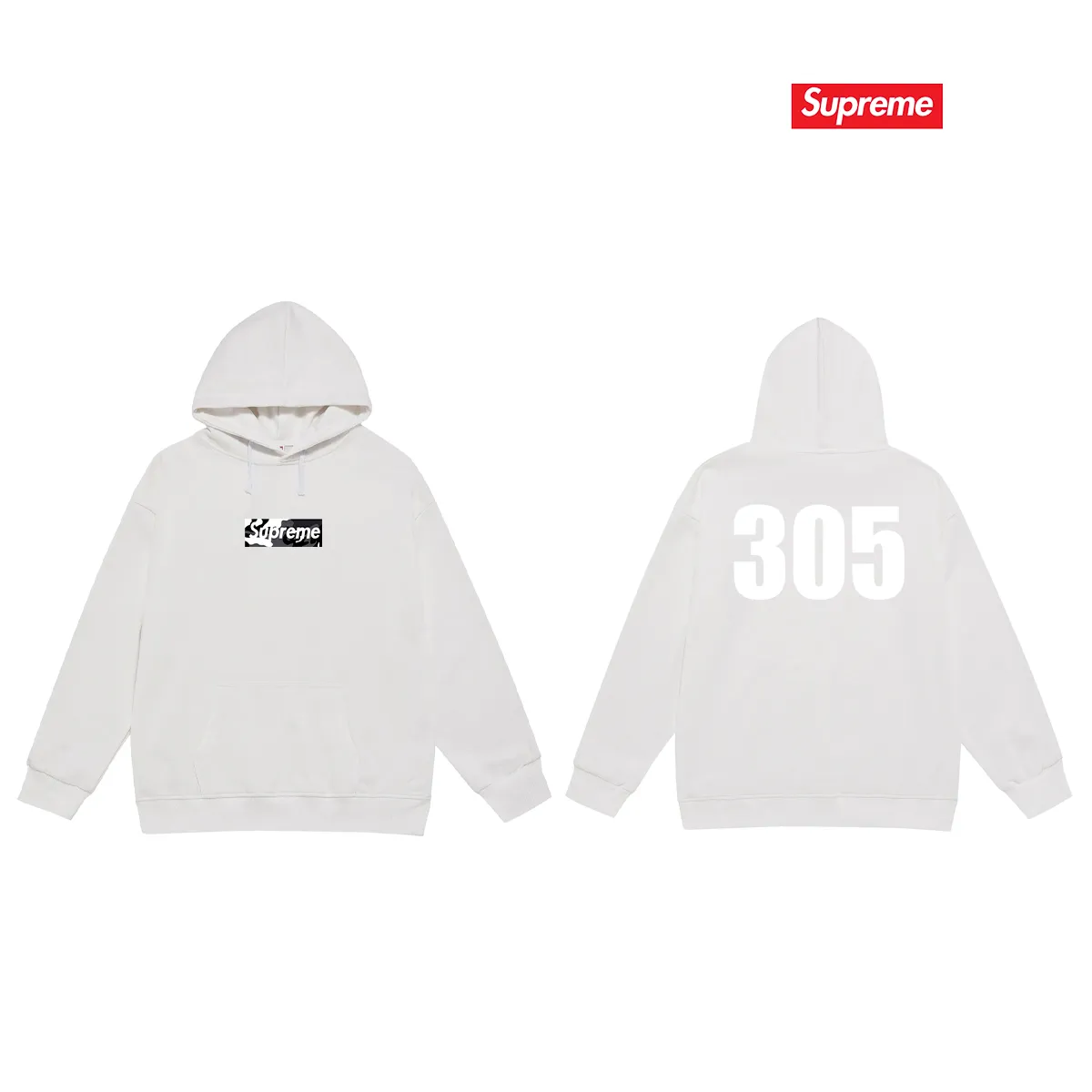 S 2217 # P 85💰 P 90💰 Sup 45SS Miami Box Logo Tee 400 430 Quality💥 Same Style ：Black White Gray Size：S M L XL XXL