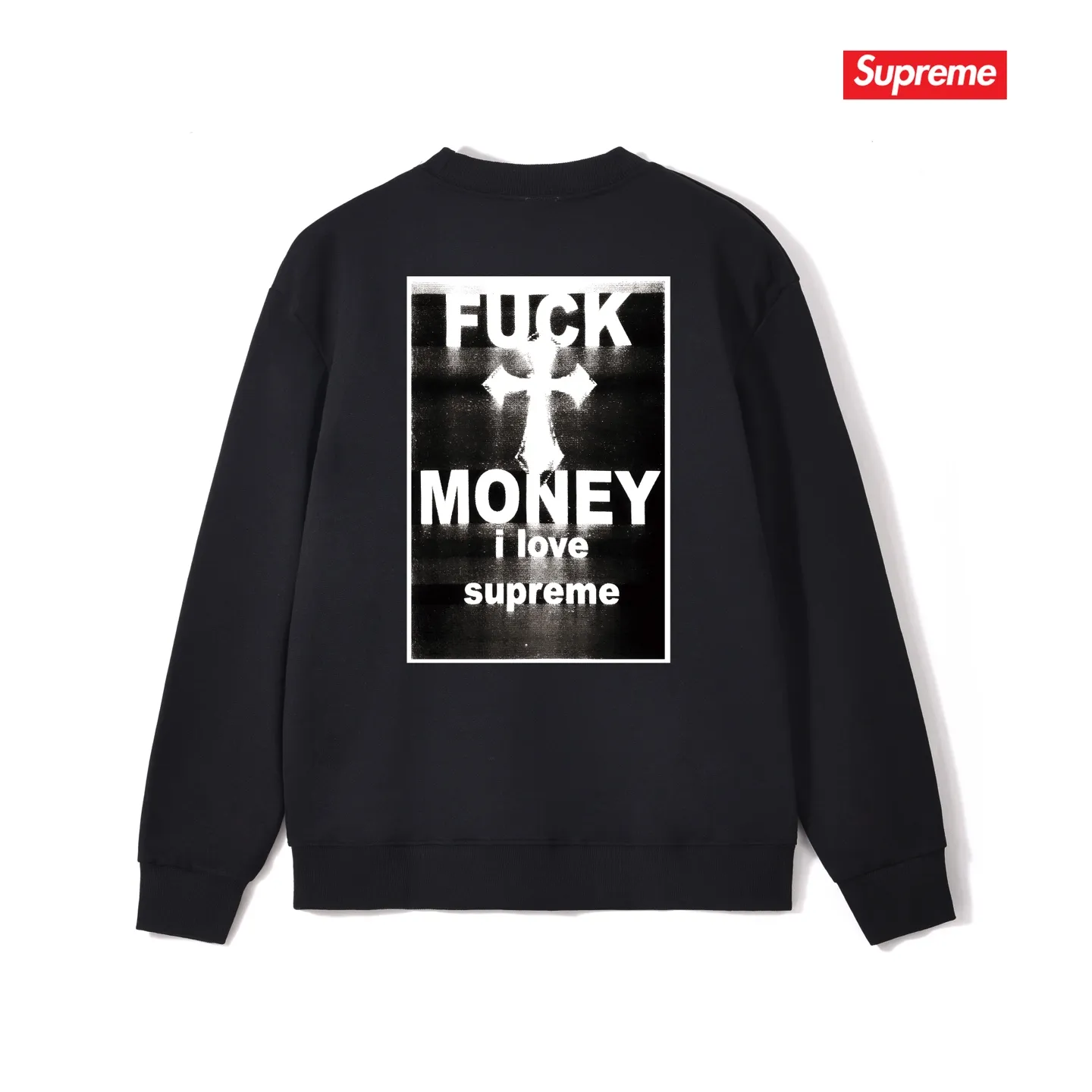 S 1085 # p 80💰 Supreme FW 24 WEEK 1 Money Tee 400 Quality💥 Same Style ：Black White Gray Size：S M L XL XXL