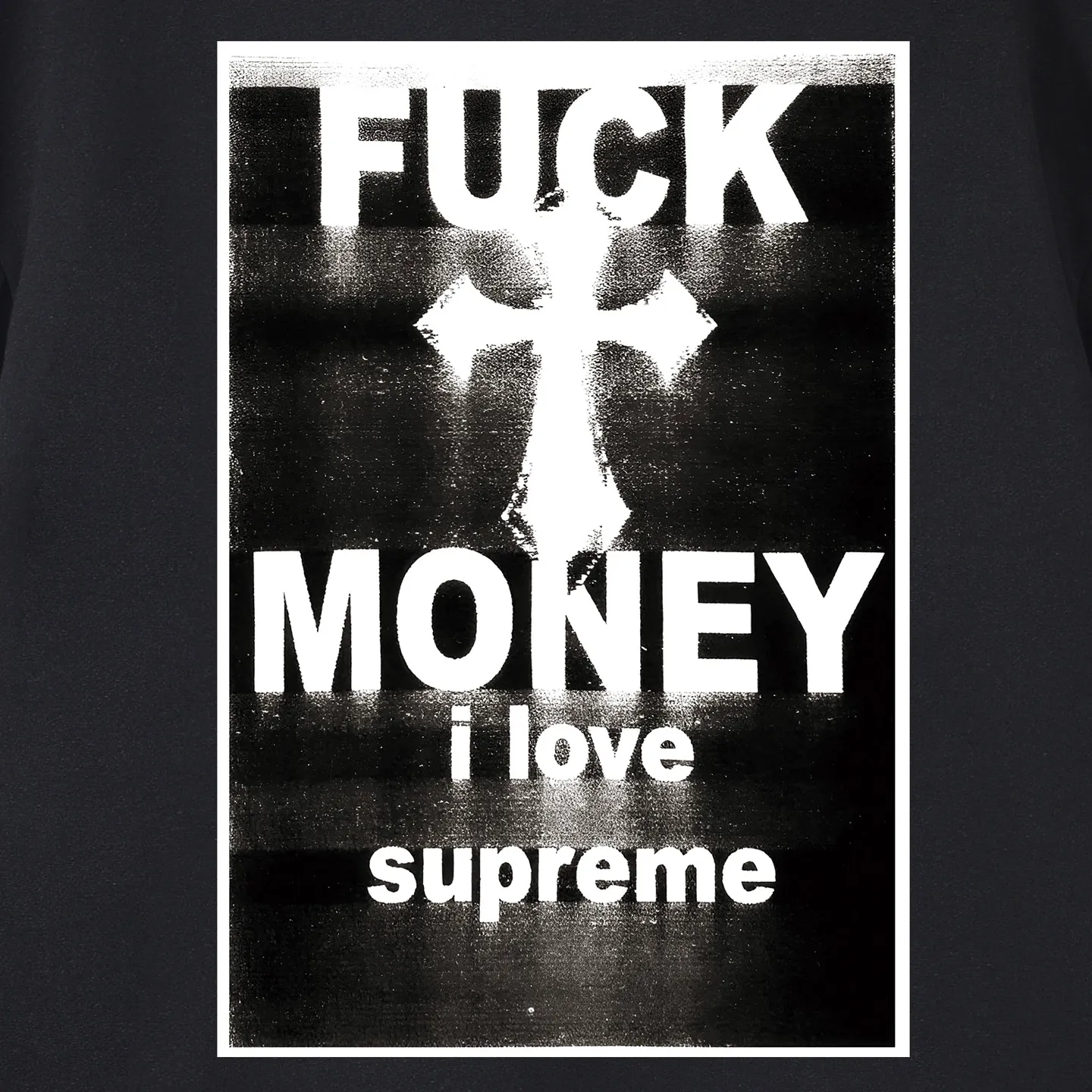 S 1085 # p 80💰 Supreme FW 24 WEEK 1 Money Tee 400 Quality💥 Same Style ：Black White Gray Size：S M L XL XXL