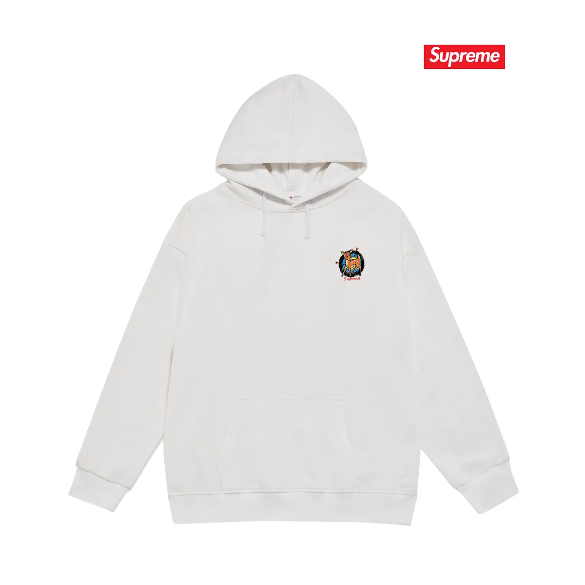 S 2052 # P 85💰 P 90💰 Supreme SS 22 Week 1 Deer Tee 400 430 Quality💥 Same Style ：Black White Gray Size：S M L XL XXL