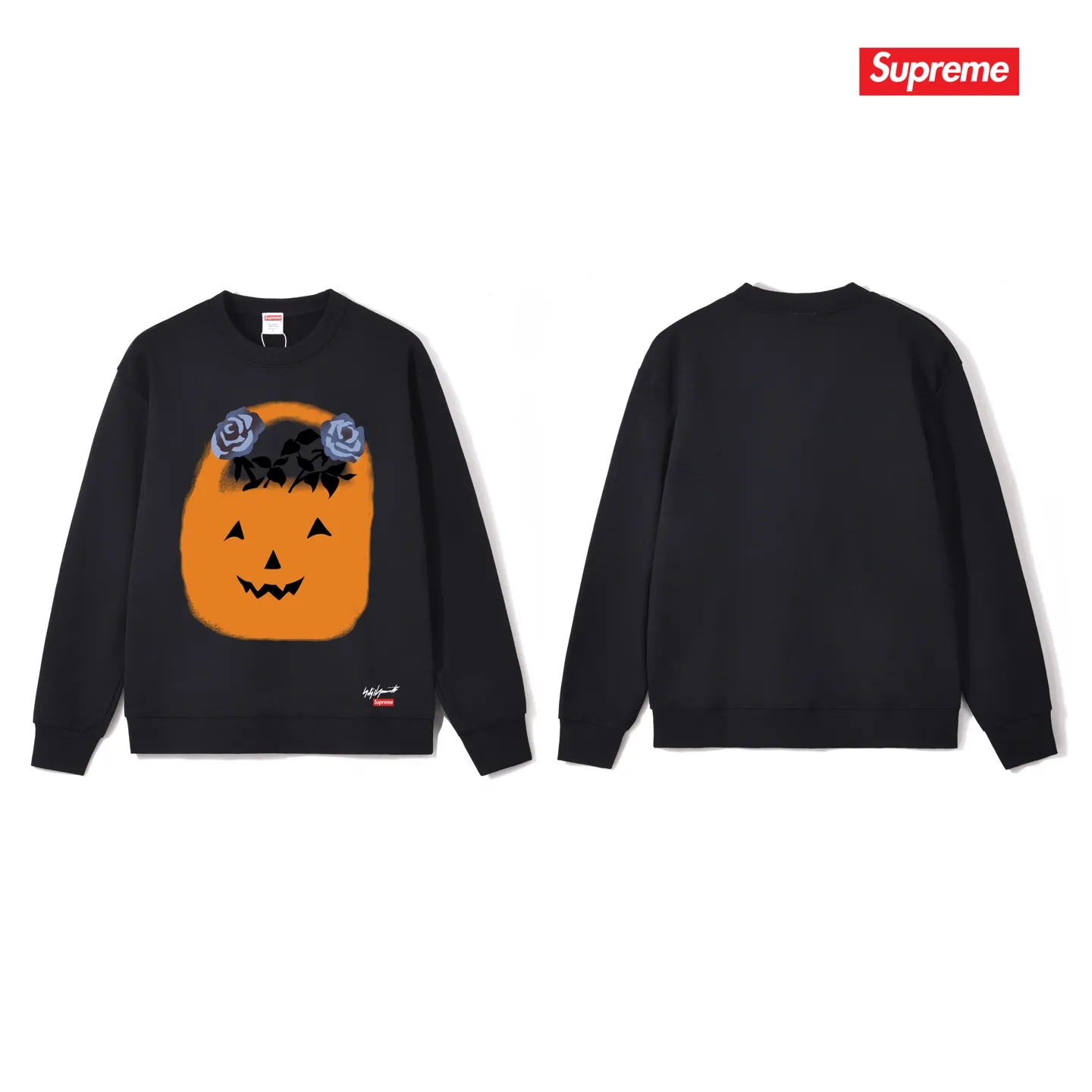 S 1044 # p 80💰 Supreme FW 22 Week 4 x Yohji Yamamoto 400 Quality💥 Same Style ：Black White Gray Size：S M L XL XXL