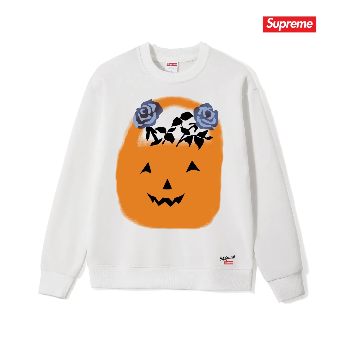 S 1044 # p 80💰 Supreme FW 22 Week 4 x Yohji Yamamoto 400 Quality💥 Same Style ：Black White Gray Size：S M L XL XXL