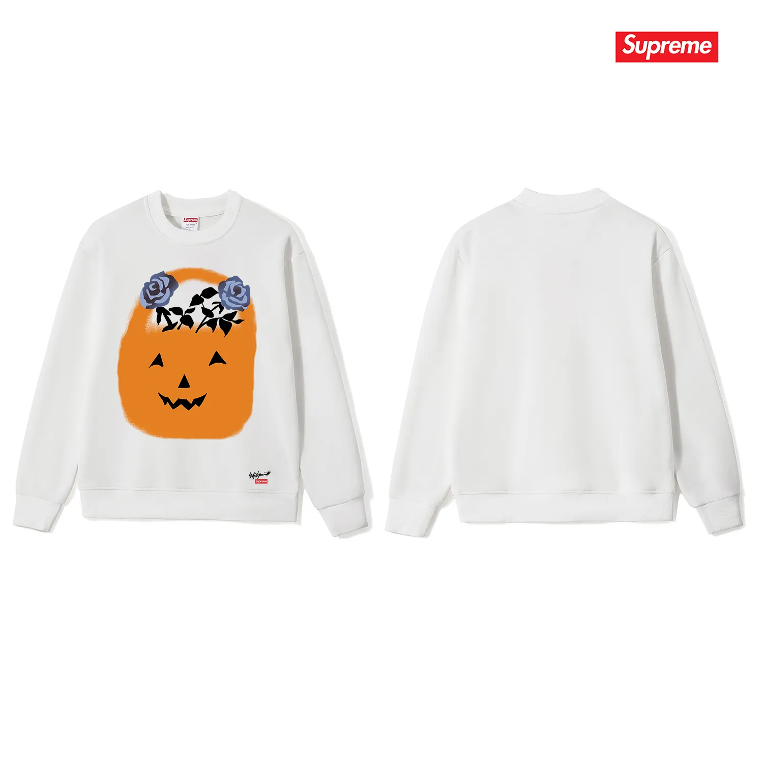 S 1044 # p 80💰 Supreme FW 22 Week 4 x Yohji Yamamoto 400 Quality💥 Same Style ：Black White Gray Size：S M L XL XXL