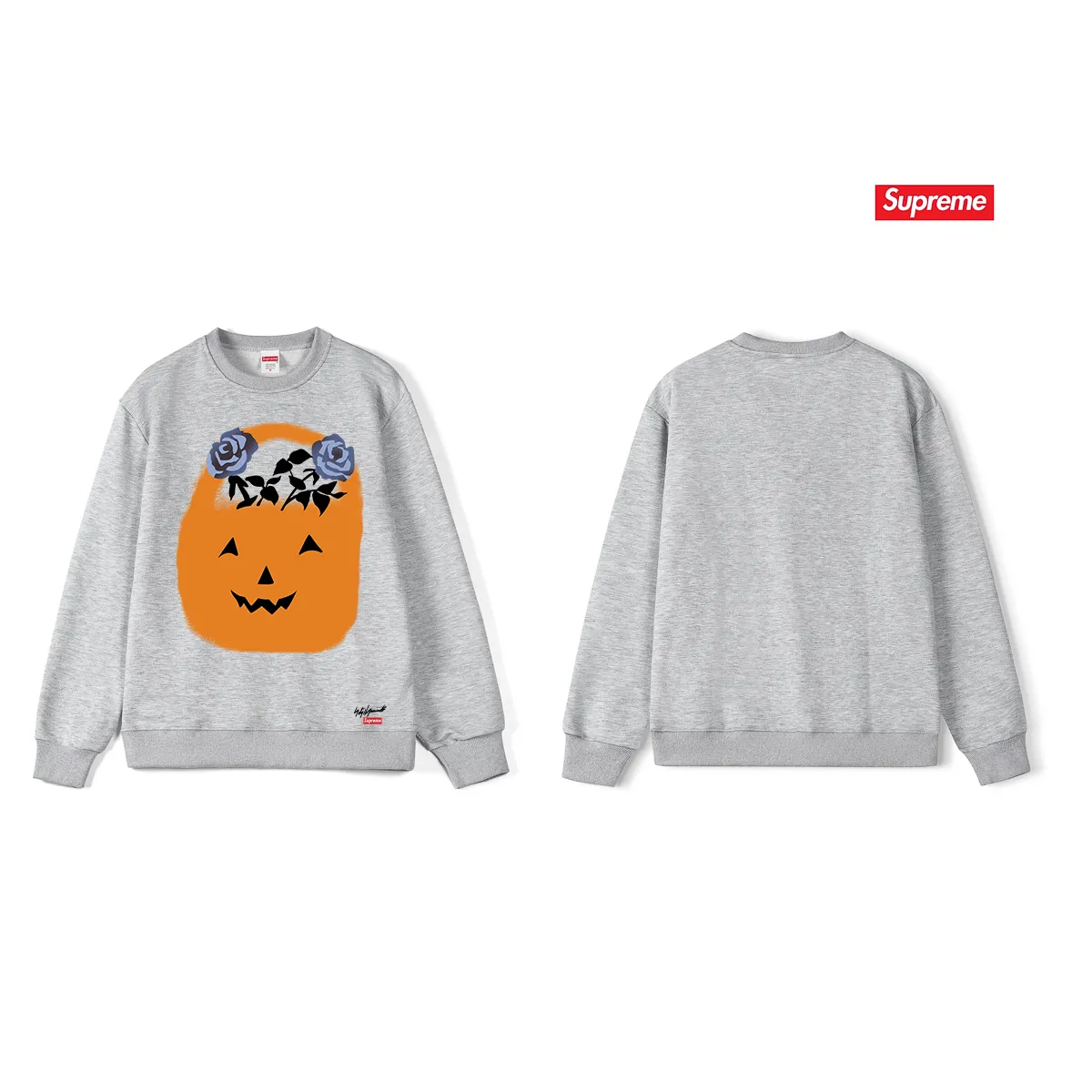 S 1044 # p 80💰 Supreme FW 22 Week 4 x Yohji Yamamoto 400 Quality💥 Same Style ：Black White Gray Size：S M L XL XXL