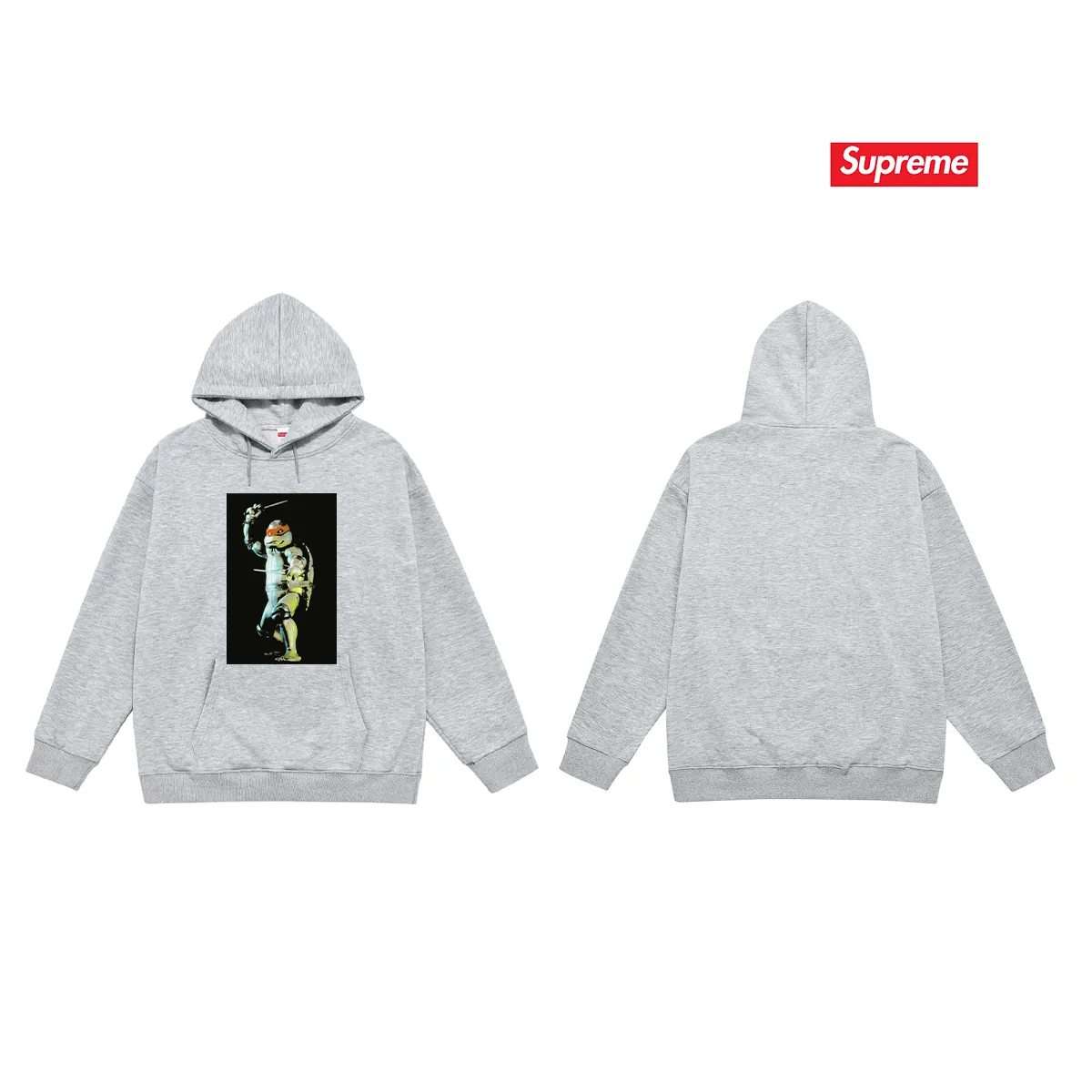 S 2053 # P 85💰 P 90💰 Supreme Week 1 Raphael Tee 400 430 Quality💥 Same Style ：Black White Gray Size：S M L XL XXL
