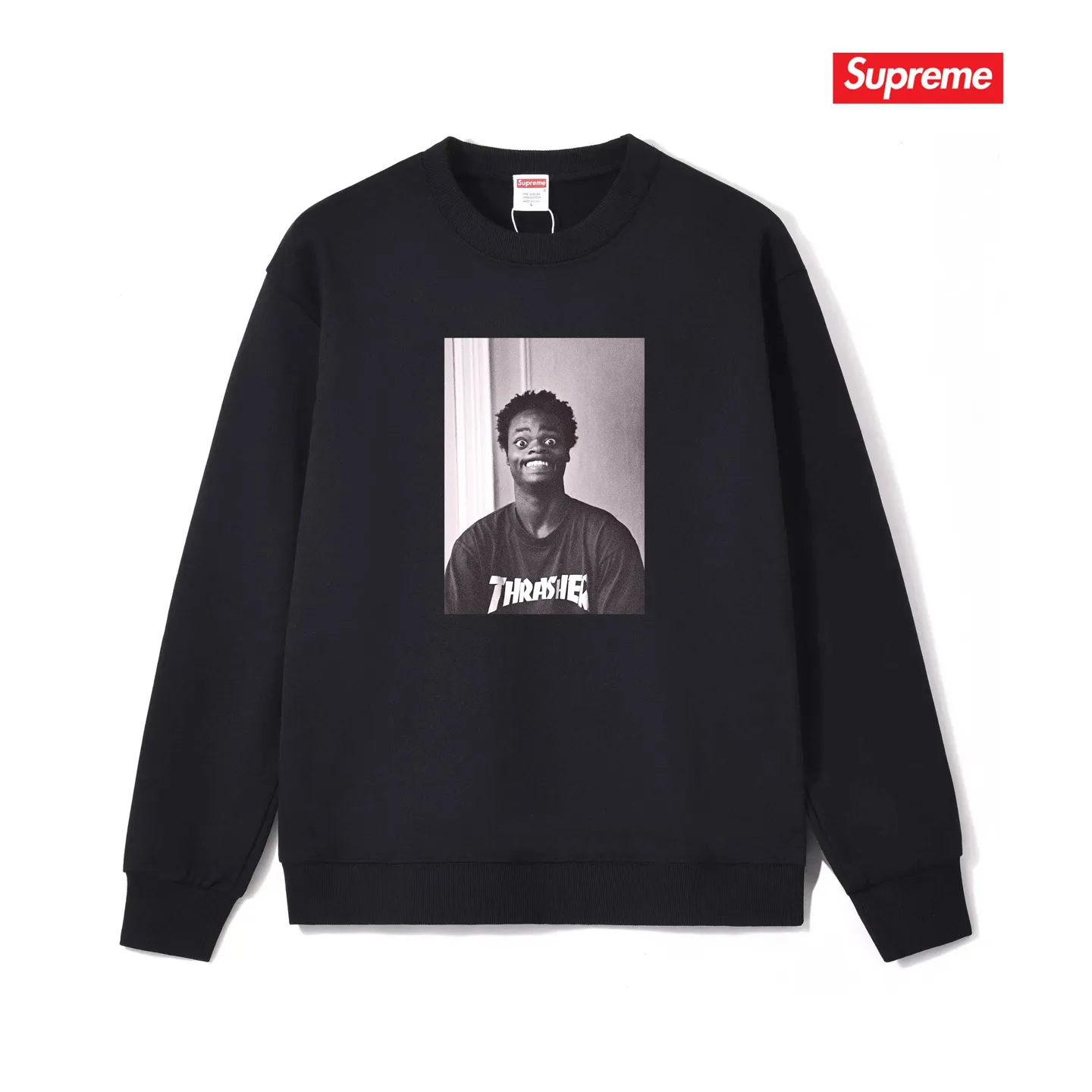 S 1262 # p 80💰 Supreme THRASHER 400 Quality💥 Same Style ：Black White Gray Size：S M L XL XXL