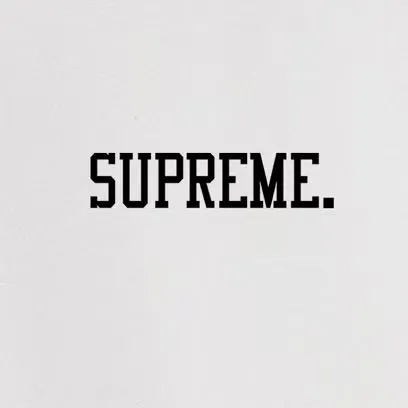 S 1120 # p 80💰 Supreme 400 Quality💥 Same Style ：Black White Gray Size：S M L XL XXL