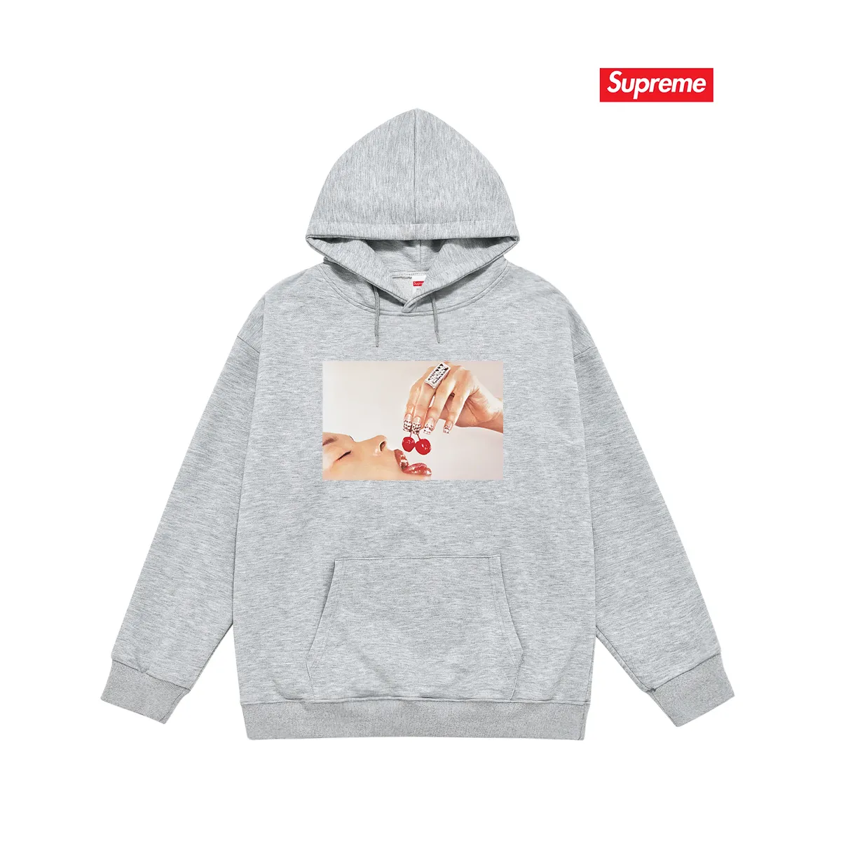 S 2010 # P 85💰 P 90💰 Supreme SS 19 Cupid Tee Navy 400 430 Quality💥 Same Style ：Black White Gray Size：S M L XL XXL