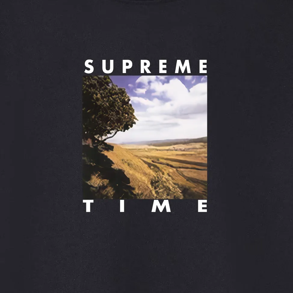 S 2039 # P 85💰 P 90💰 Supreme Week 8 Time Tee 400 430 Quality💥 Same Style ：Black White Gray Size：S M L XL XXL