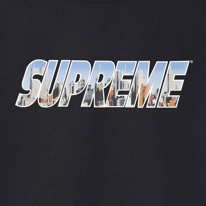 S 2065 # P 85💰 P 90💰 Supreme FW 23 Series WEEK 1 GOTHAM TEE Logo 400 430 Quality💥 Same Style ：Black White Gray Size：S M L XL XXL