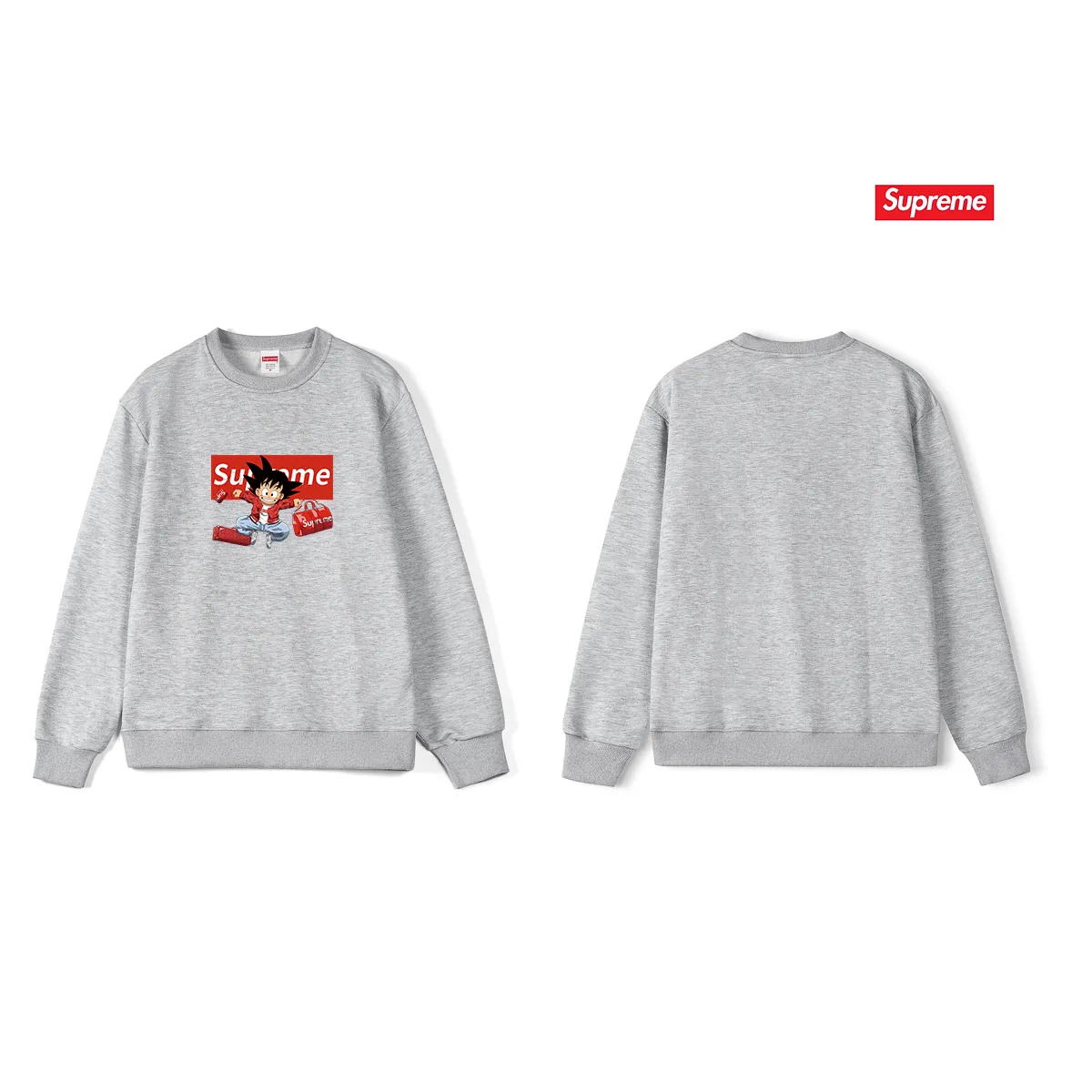 S 1238 # p 80💰 Supreme New Arrival ins 400 Quality💥 Same Style ：Black White Gray Size：S M L XL XXL