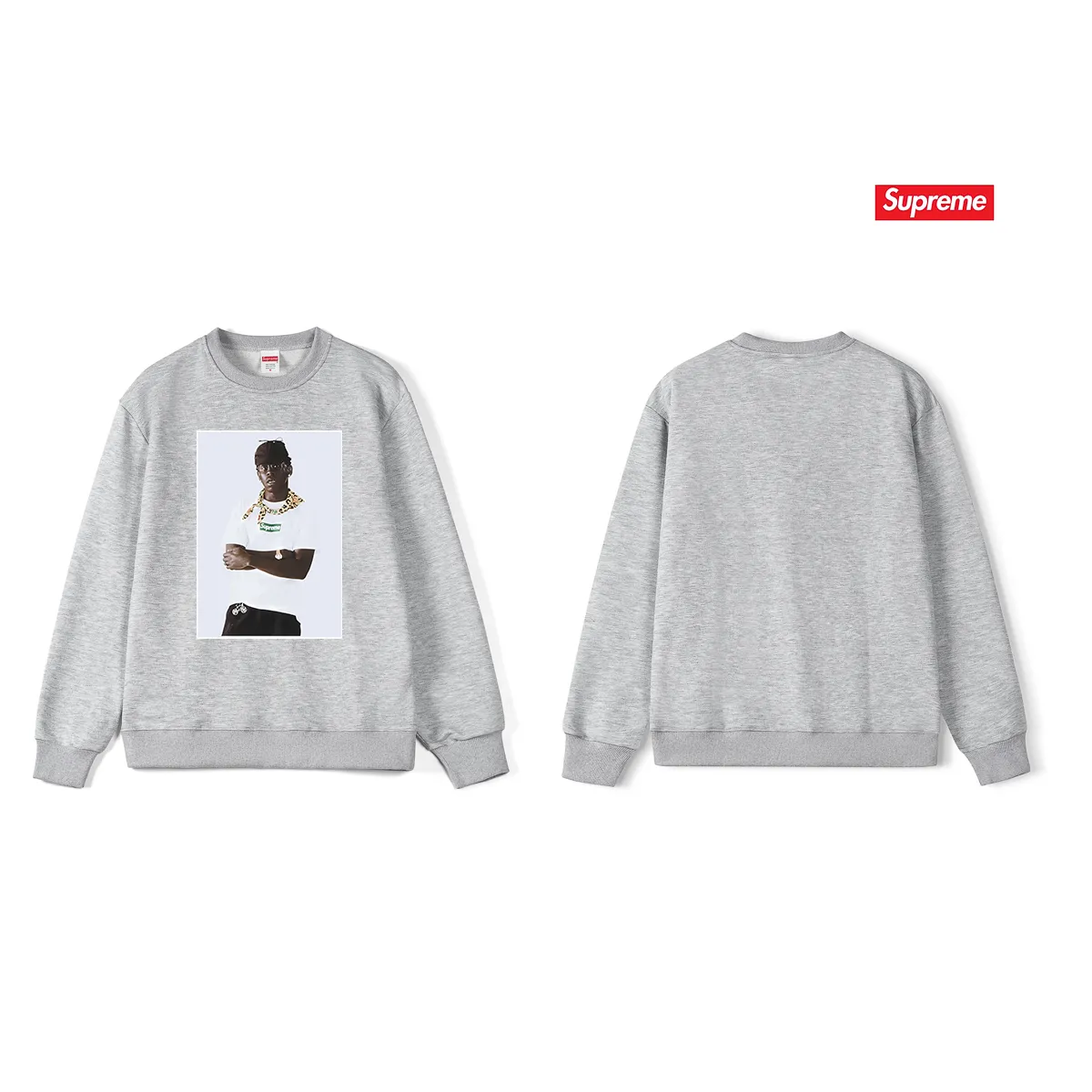 S 1084 # p 80💰 Supreme FW 24 Tyler The Creator Tee 400 Quality💥 Same Style ：Black White Gray Size：S M L XL XXL