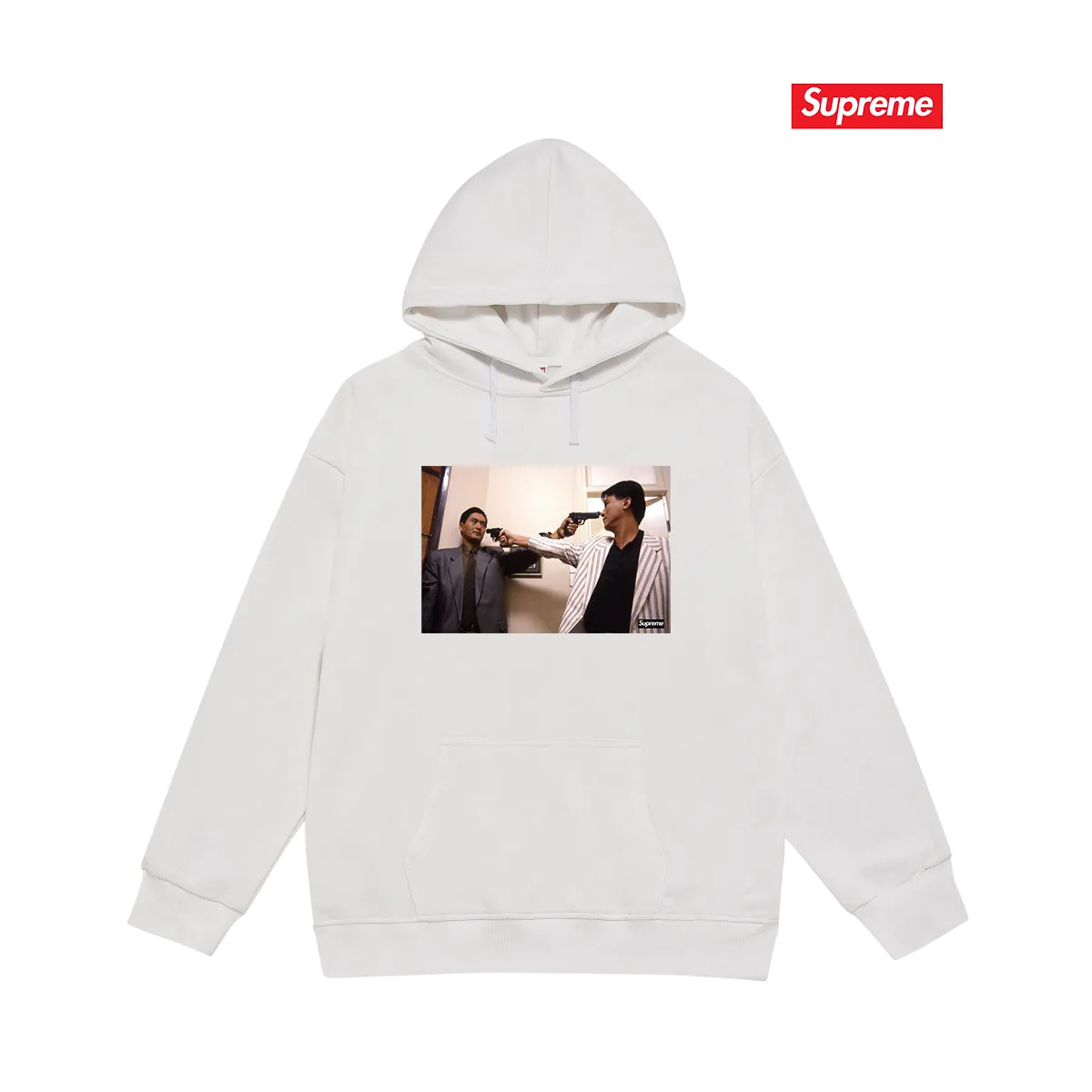 S 2036 # P 85💰 P 90💰 Supreme FW 18 The Killer Trust Tee Red 400 430 Quality💥 Same Style ：Black White Gray Size：S M L XL XXL