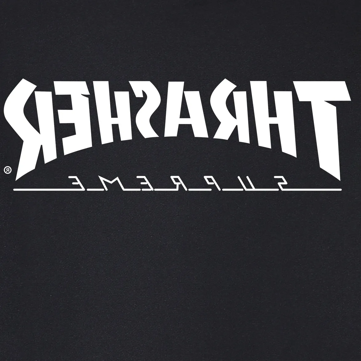 S 1086 # p 80💰 Supreme Week 5 x Thrasher Game Tee 400 Quality💥 Same Style ：Black White Gray Size：S M L XL XXL