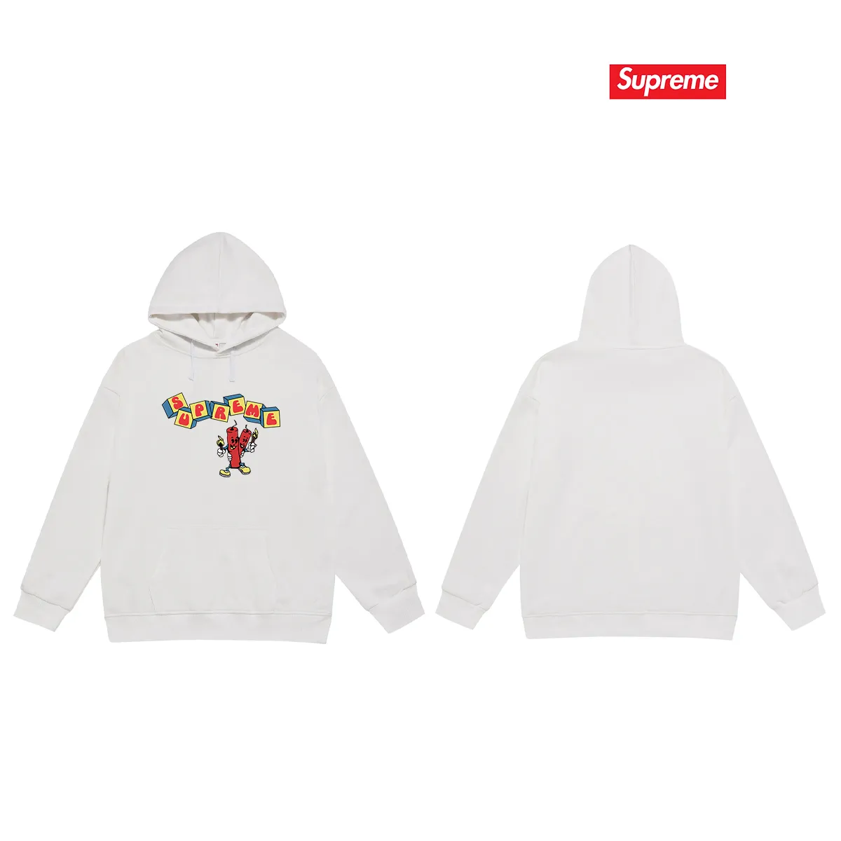 S 2025 # P 85💰 P 90💰 Supreme SS 19 Dynamite Tee 400 430 Quality💥 Same Style ：Black White Gray Size：S M L XL XXL