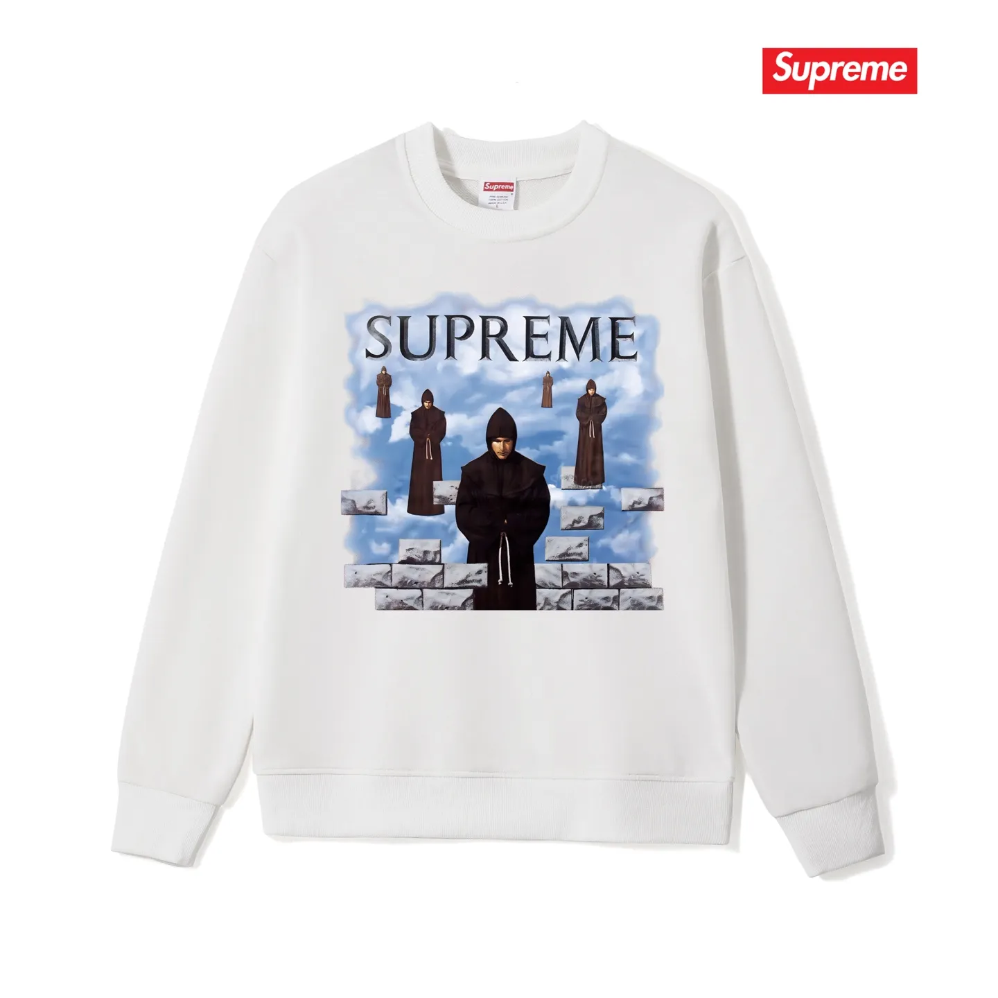 S 1050 # p 80💰 Supreme Week 17 Bandana Box Logo Tee 400 Quality💥 Same Style ：Black White Gray Size：S M L XL XXL