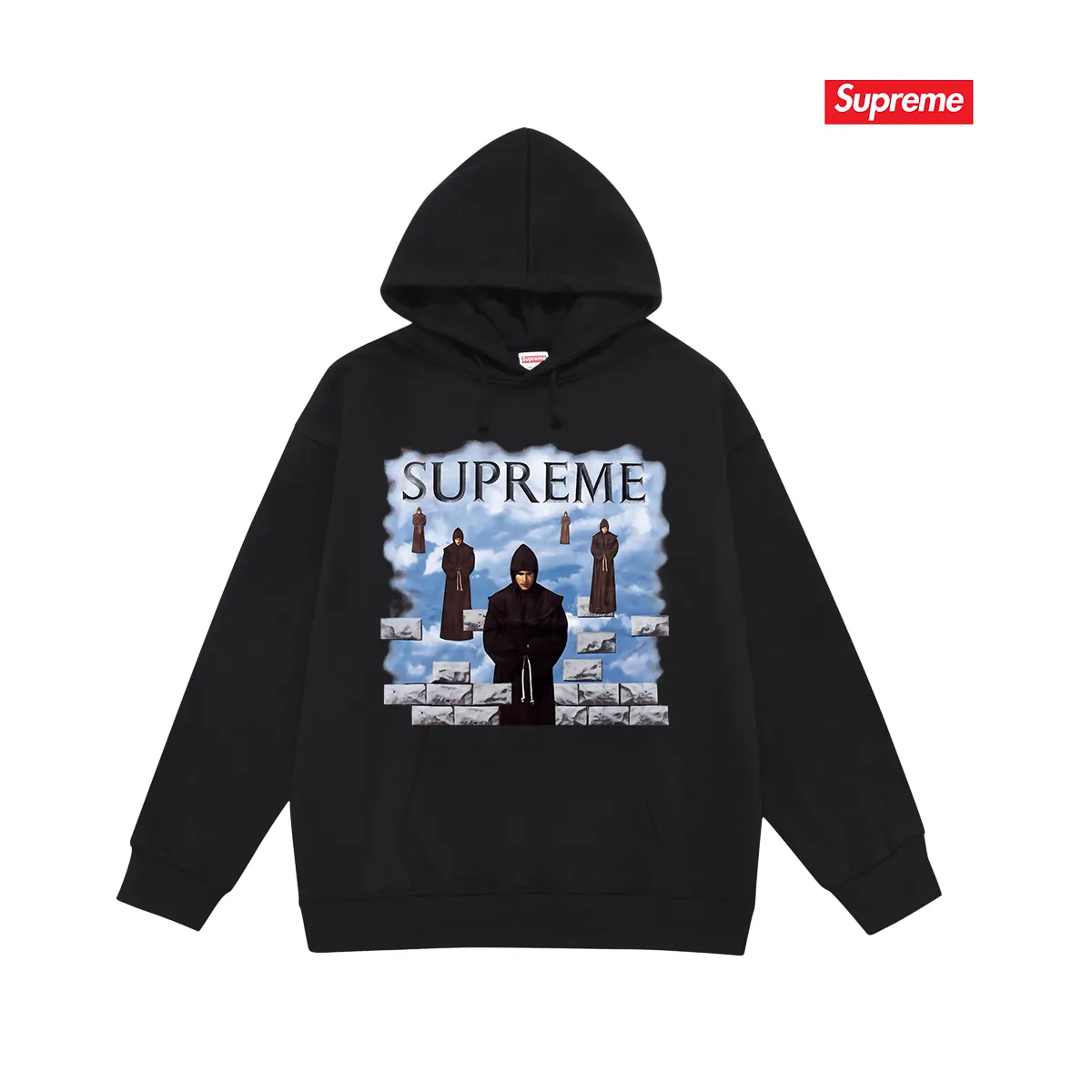 S 2050 # P 85💰 P 90💰 Supreme Week 17 Bandana Box Logo Tee 400 430 Quality💥 Same Style ：Black White Gray Size：S M L XL XXL