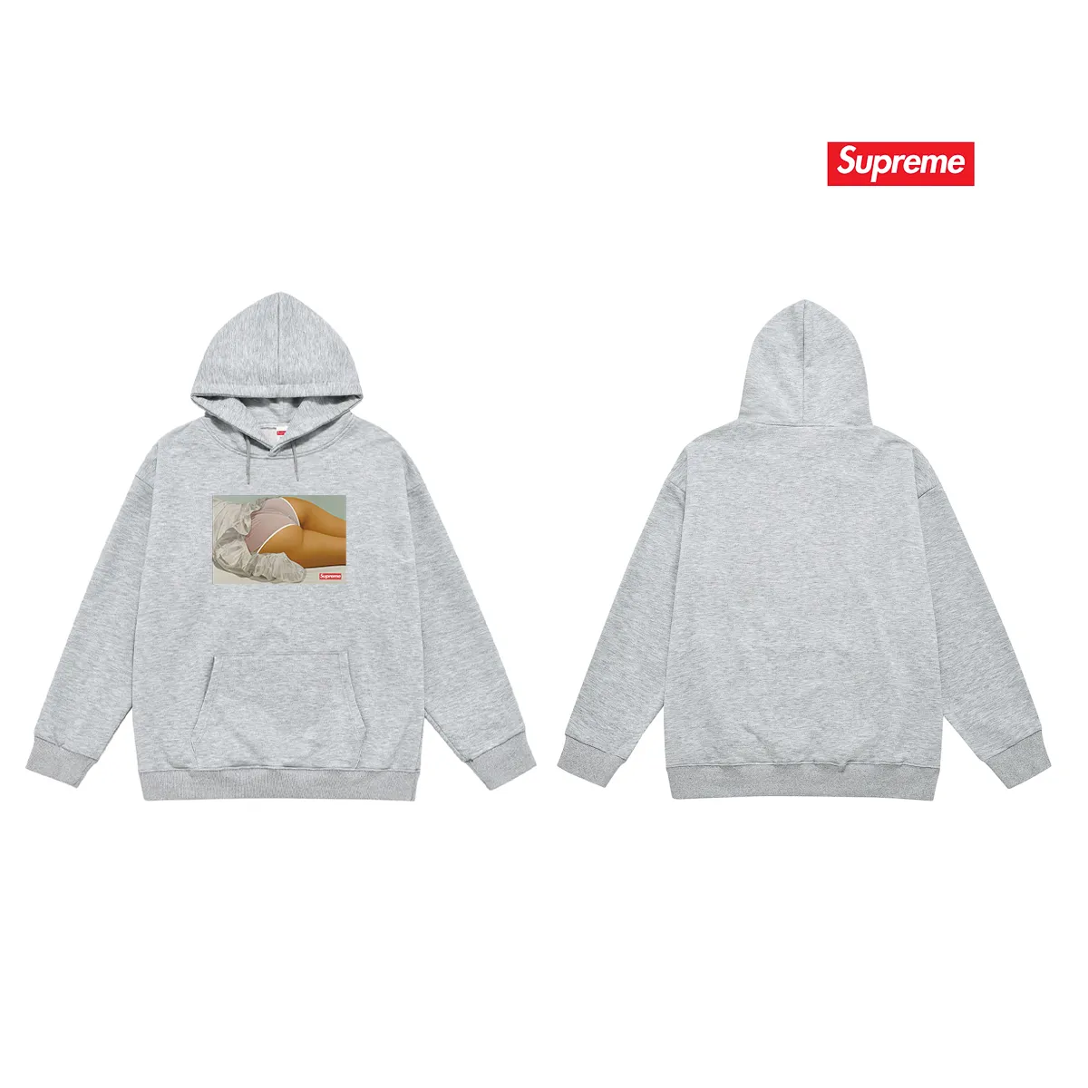 S 2037 # P 85💰 P 90💰 Supreme FW 18 The Killer Trust Tee Red 400 430 Quality💥 Same Style ：Black White Gray Size：S M L XL XXL
