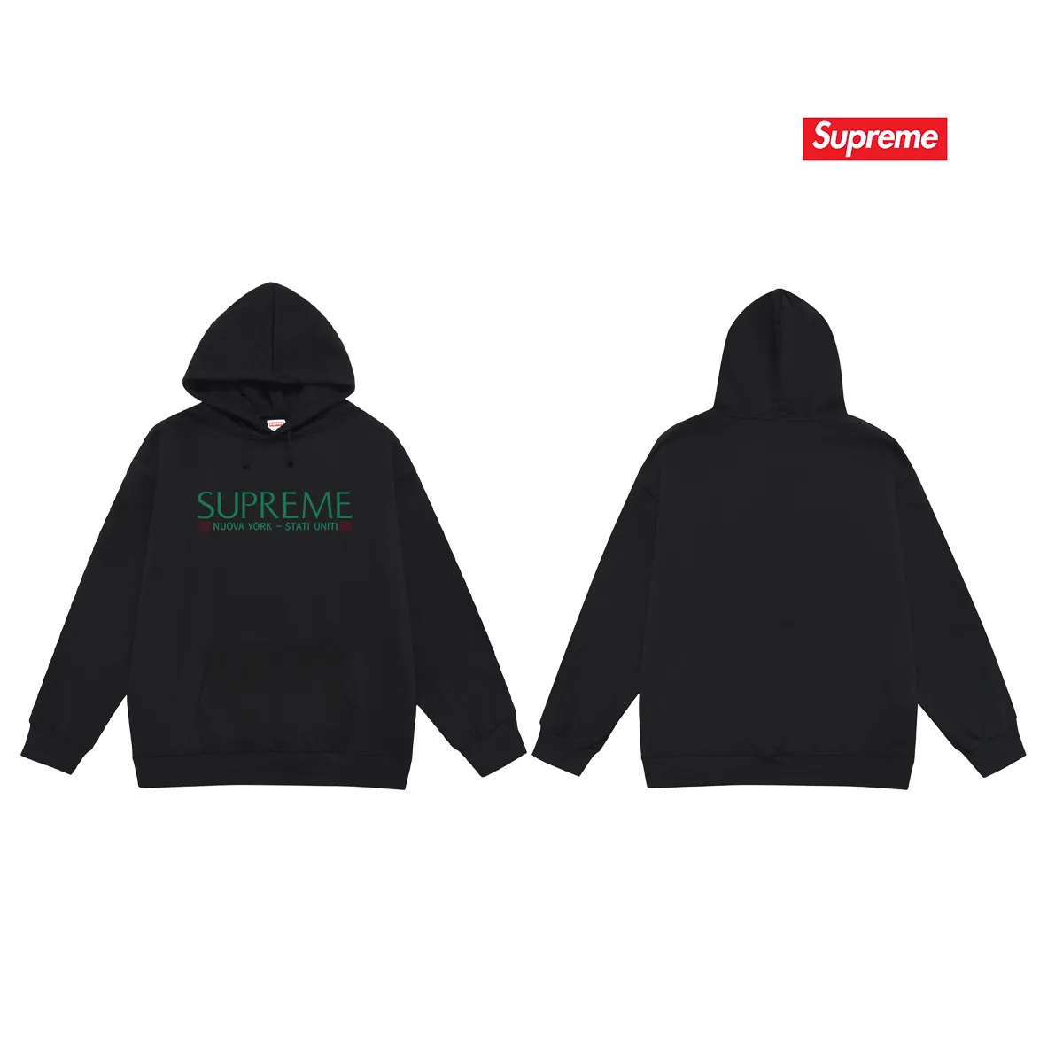 S 2007 # P 85💰 P 90💰 Supreme Week 1 Nuova York Tee 400 430 Quality💥 Same Style ：Black White Gray Size：S M L XL XXL