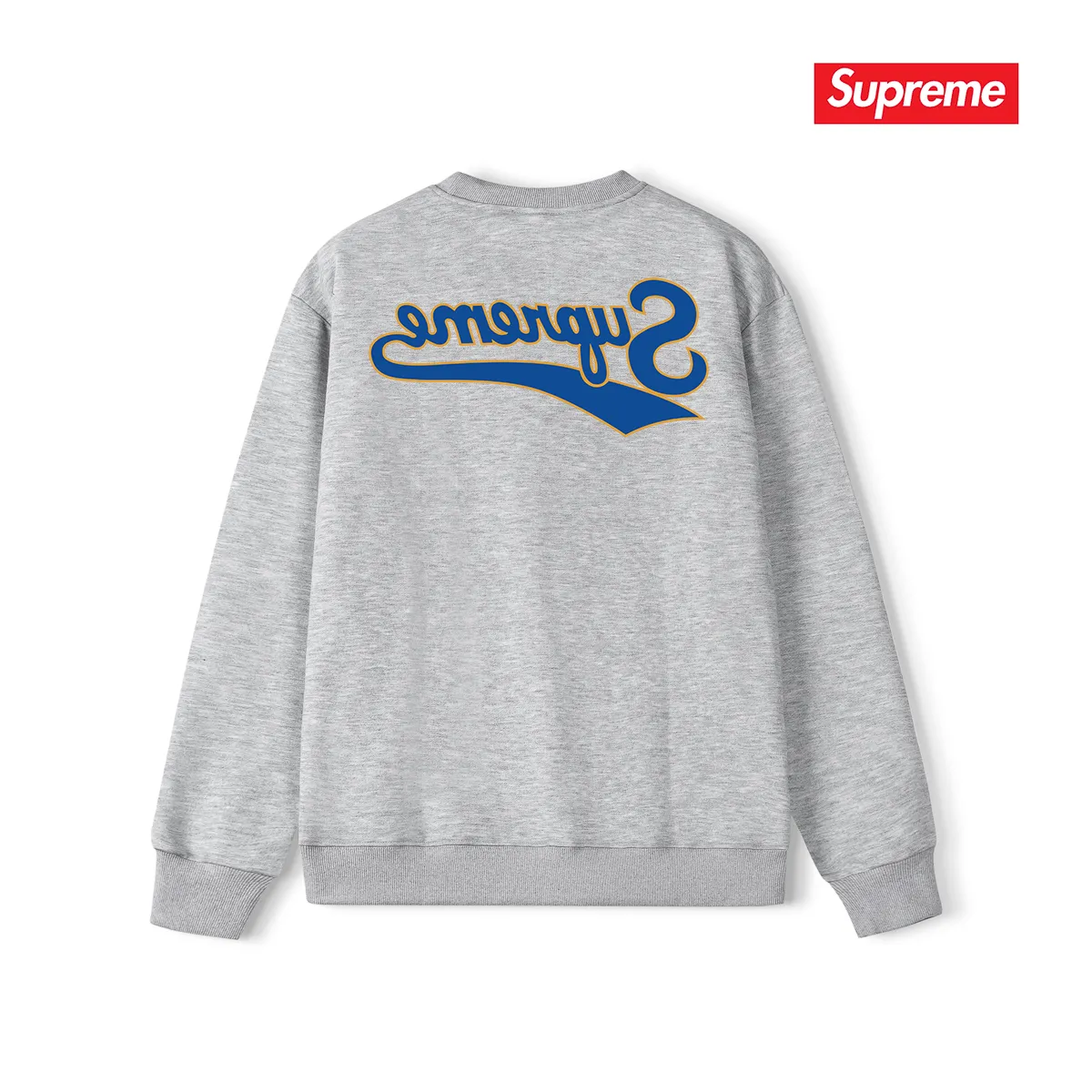 S 1118 # p 80💰 Supreme SS 24 SS 24 T Series WEEK 19 BACKWARDS TEE Logo 400 Quality💥 Same Style ：Black White Gray Size：S M L XL XXL