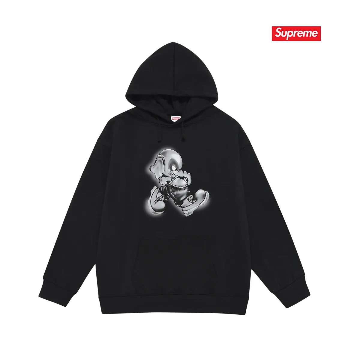 S 2109 # P 85💰 P 90💰 Supreme FW 22 Week 1Elephant Tee 400 430 Quality💥 Same Style ：Black White Gray Size：S M L XL XXL