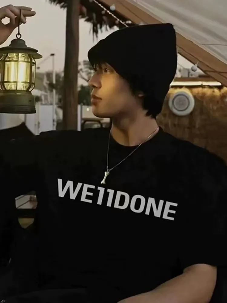 WE 11DONE Same Style Classic LOGO Versatile T