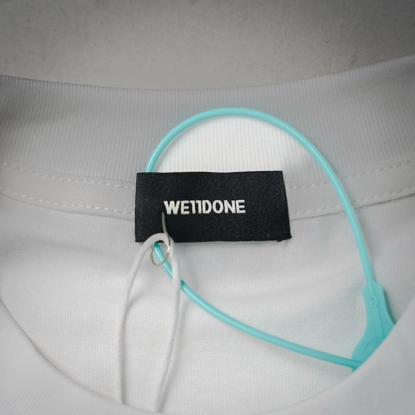 WE 11DONE 26SS Same Style Y 2K Same Style T ：Black White Sizes：S M L