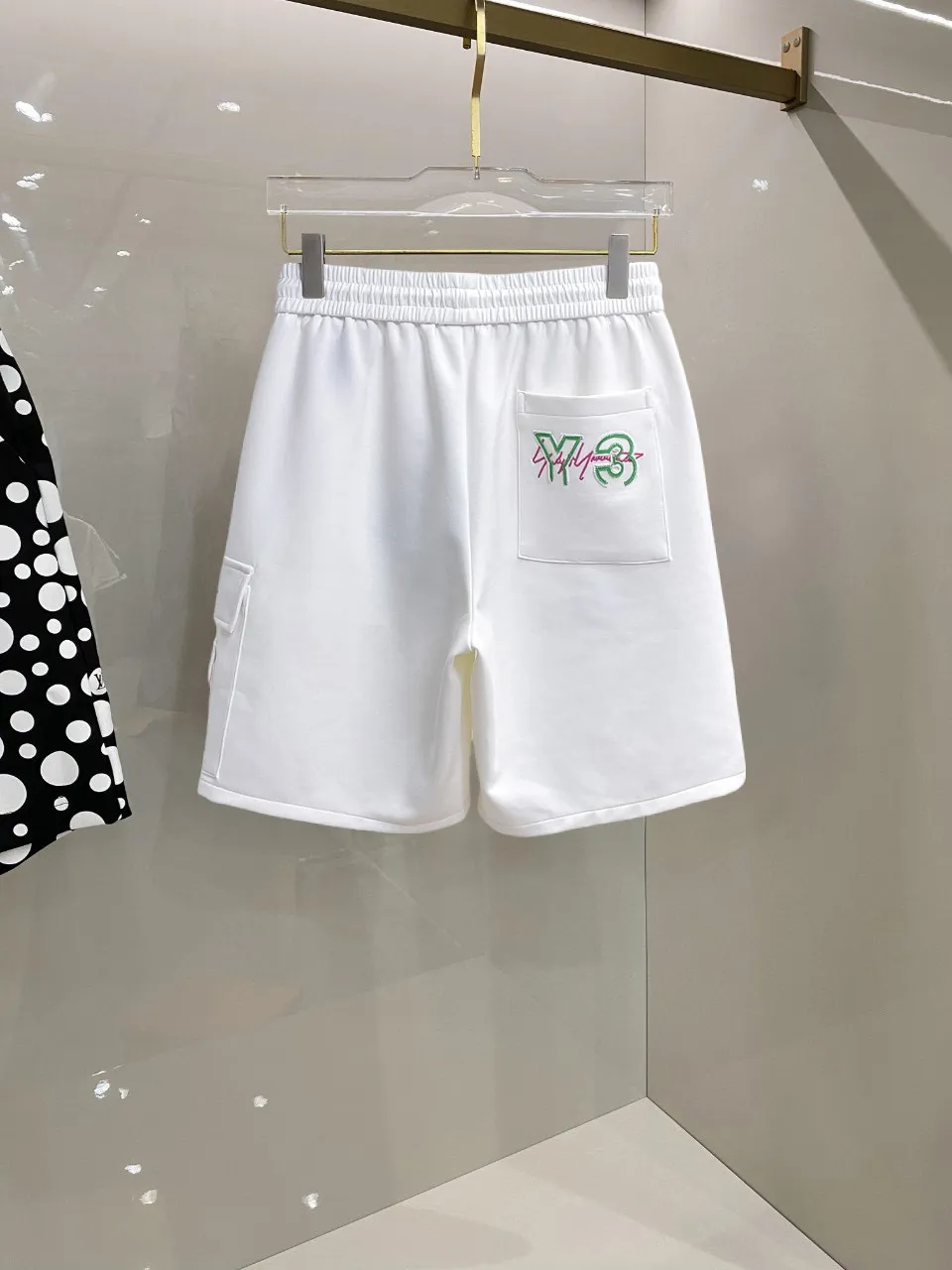 Y 3 Complete three standards 2026 summer New Arrival men's casual shorts, advanced custom-made Breathable fabric Breathable fabric with high elasticity and comfort, impeccable details, top-grade accessories, original logo design concept, delicate and soft feel! The upper body fit is awesome! Size: M-XXXL Please state your height and weight when ordering