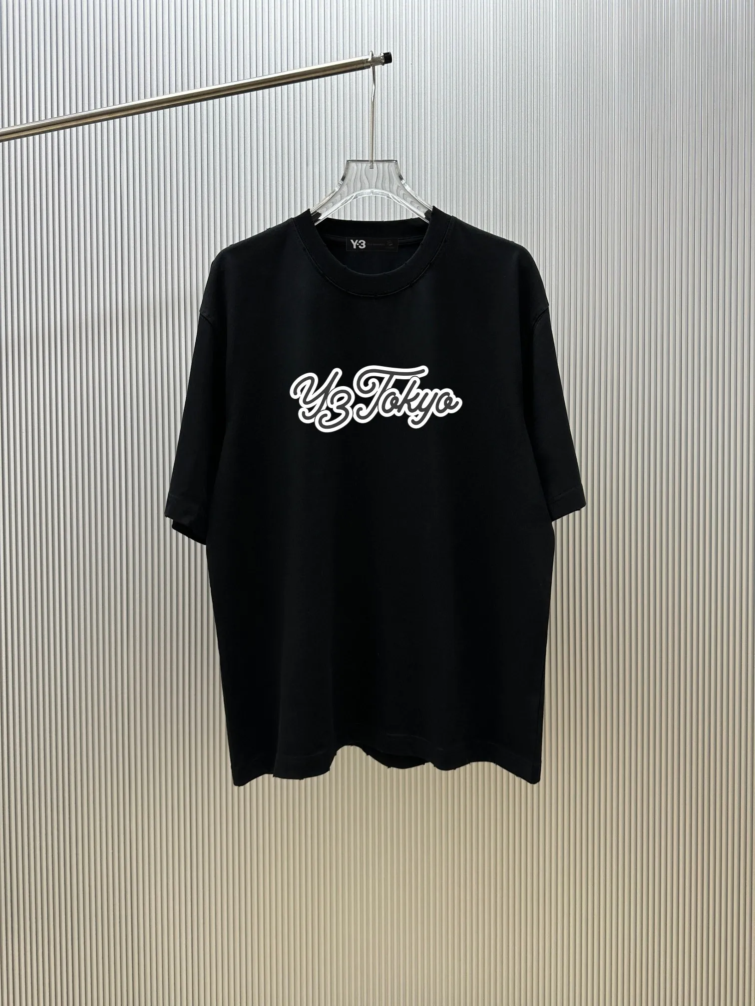 (Strictly control Quality) Style: Yamamoto-Yoji.Y-3 short-sleeved T-shirt Fabric: Weight double yarn 100% cotton Rib: Weight Sorona 1*1 trendy brand Process: Washed and worn printing Color: White Gray Khaki Haze Blue Black Size: M-4XL No gender distinction Men and women Same Style