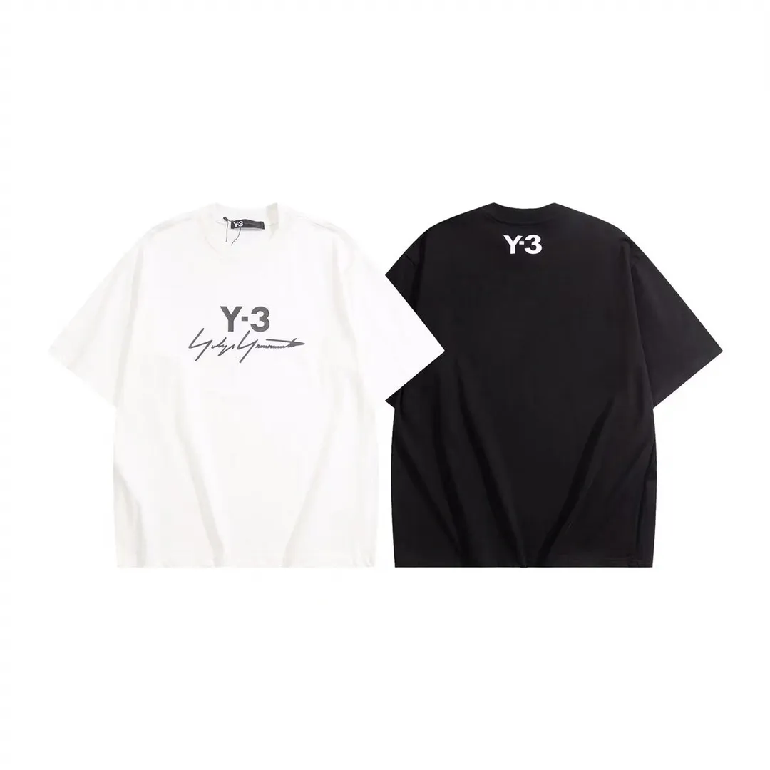 Y 3 is made of imported cotton material. The fabric has a soft touch and is close to the skin and comfortable to wear. The Classic patch-glued Y-3 letter pattern design on the chest is very novel and highly recognizable. Classic cut, not fussy, fashionable, Versatile and easy to wear! Same Style for men and women, color: Black White Size XS-L