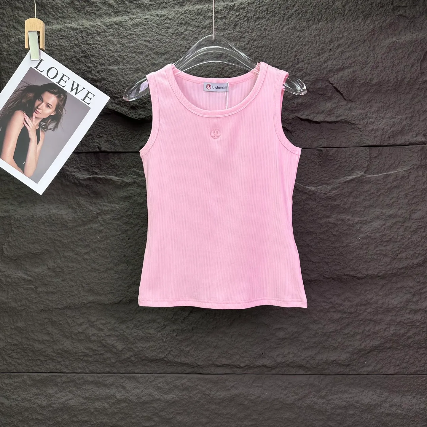 （ ） lululemon 2026New Arrival 🪡Classiclogo Same Style Quality😘😘 Versatile 👍 ：Black、Pink、White Size：S、M、L