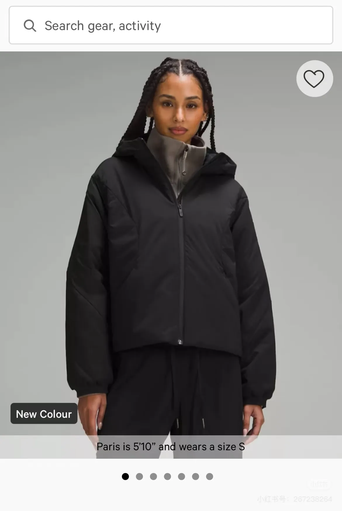 Lululemon/ 26fw Water-Resistant