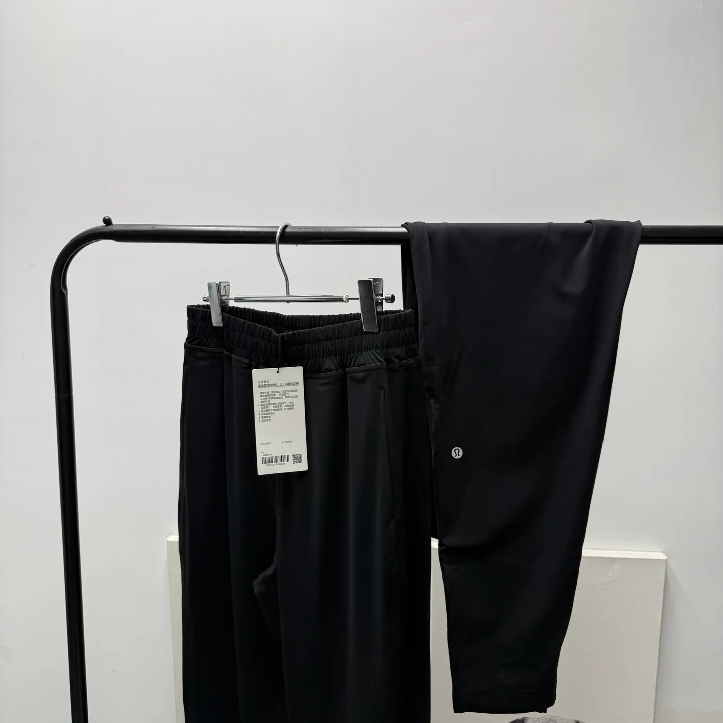 lululemon/ ， ， Quality ， logo ， Premium ， ， ， ， ， ， ， ， Breathable ， ， ， ， …… ➕ ！ ～ Quality， ～ ， ～ ：Black Size：S-XL