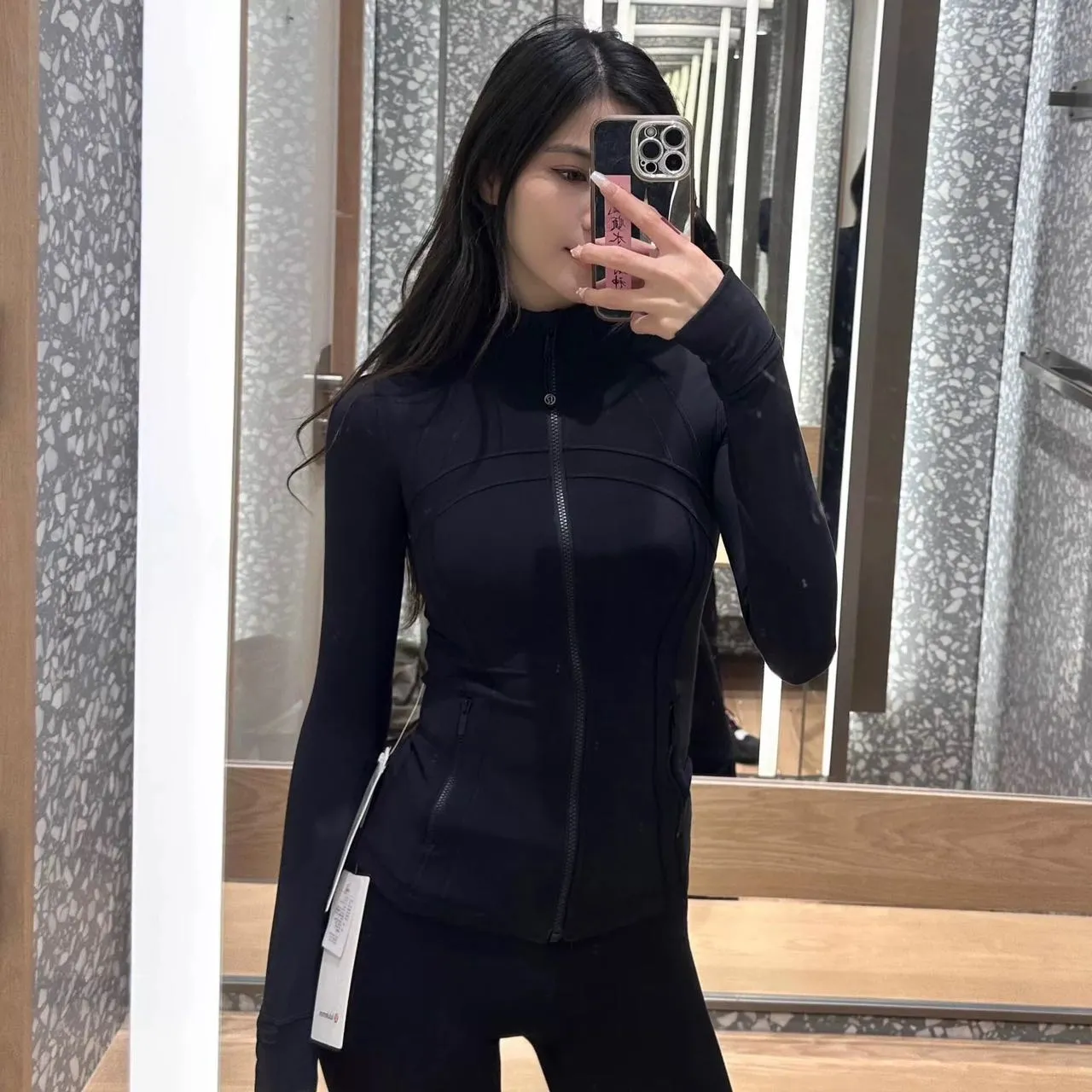 lulu define :2602( ） Define Nulu™ ， ， Nulu™ ， Lycra° ， ， ：Black Cream White ， Size：M L XL XXL