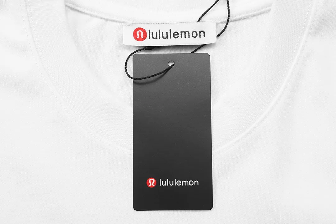 lululemon 2023New Arrival logo Same Style t 100％ 32 ：White Size：S M L XL