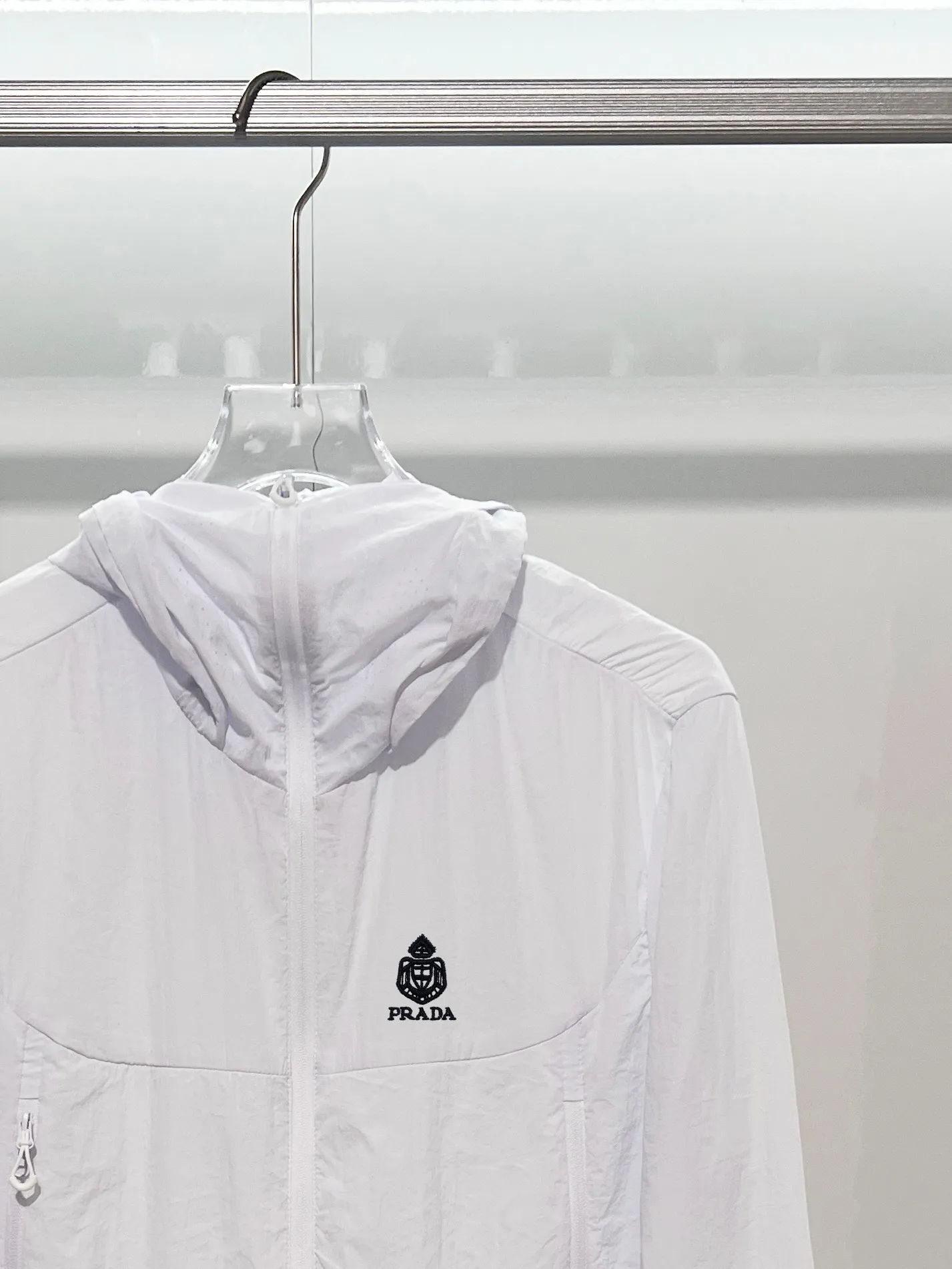 PRADA Classic Logo 🪡 %98 ✅ Quality ‼ 100% :White.Gray.Black Size：XL XXL XXXL 4XL