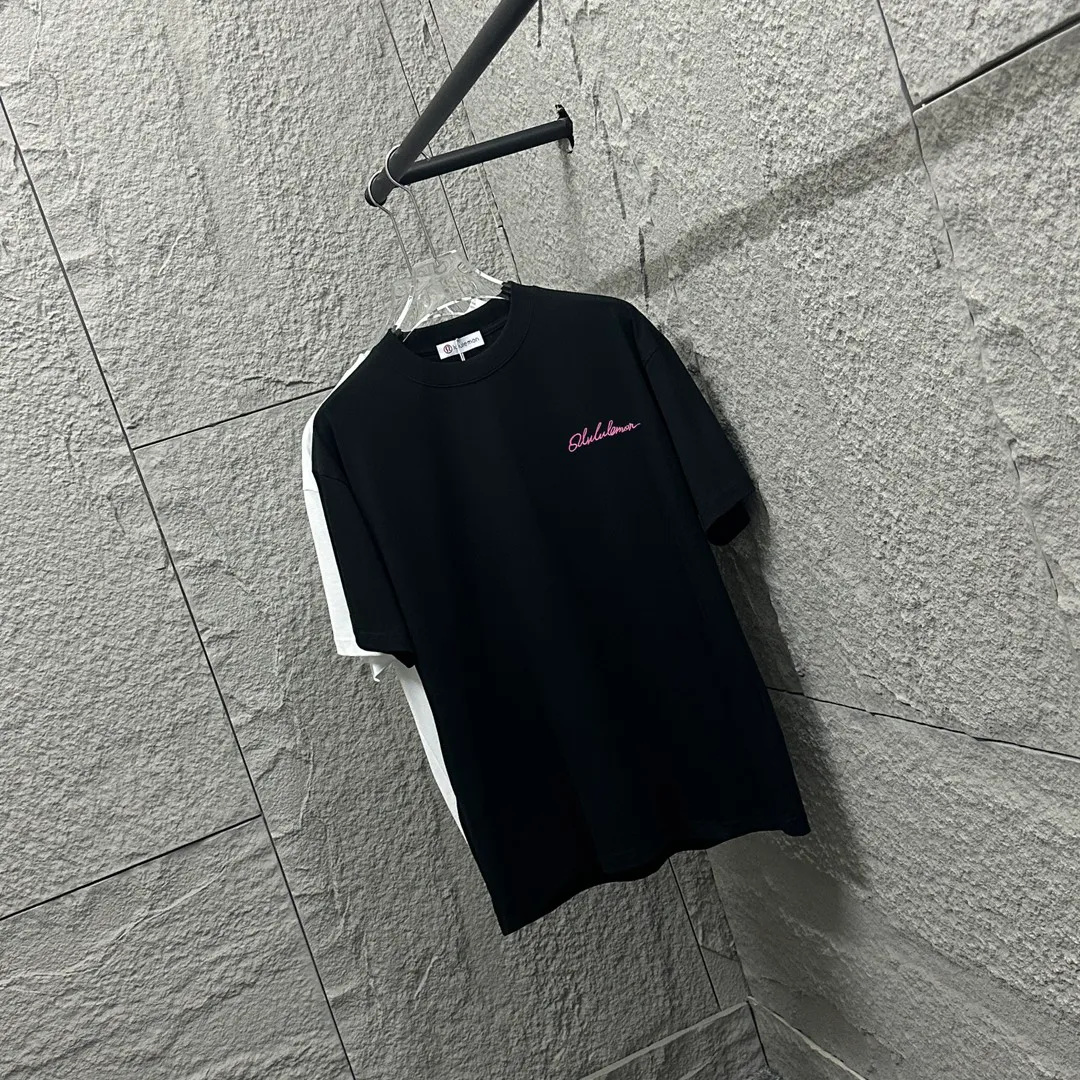 lulu*lemon* 2025 New Arrival t Pink Classic Same Style ：Black White Size： S （90-130 ） M （120-150 ） L （140-165 ） XL （160-180 ） XXL （180 ）