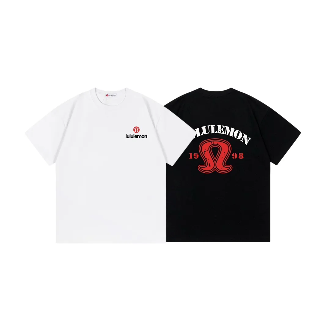 lululemon 2025New Arrival logo Same Style t 100％ 32 ：Black Size：XS S M L