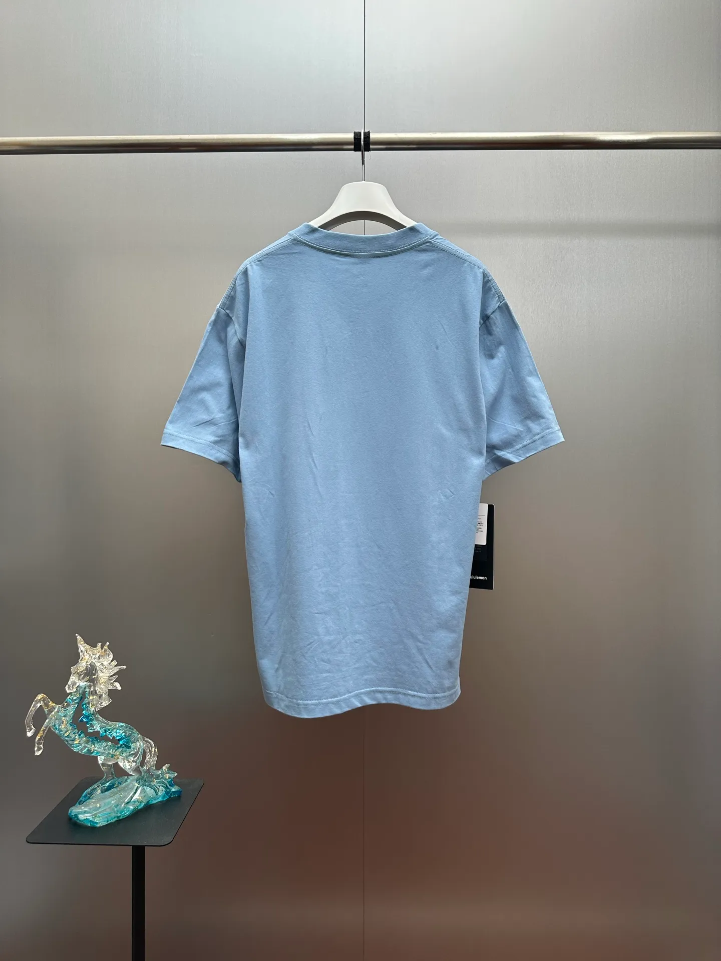 lululemon/ 2026New Arrival Heavyweiht T Breathable ， 、 、 。 Logo ，3D ， ， 。 ， ， 。 ， ， Versatile ， ， ！ ：Black，White，Light Blue size：L-3x L