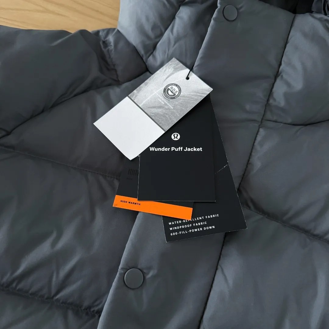 ：Y Lululemon Wunder puff Same Style 。 ， 。 ， 。 ， 。 ， 。 Black，Khaki， ，Dark Gray Size:XS-XXL