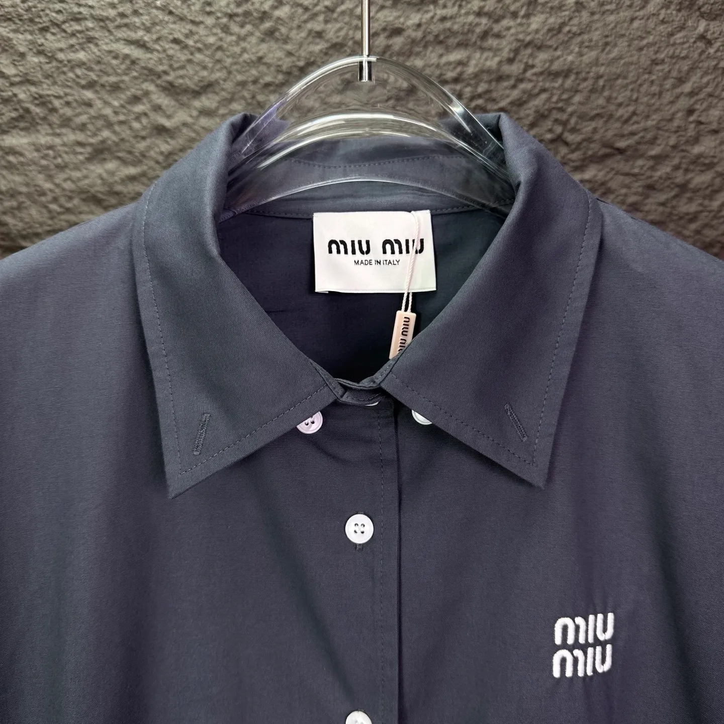 P290 Miu Miu 2026New Arrival logo 🔥 🔥 🔥 ， 100% ， 🪡 logo， ， ， Versatile 👍 ：Gray Sizes：S、M、L