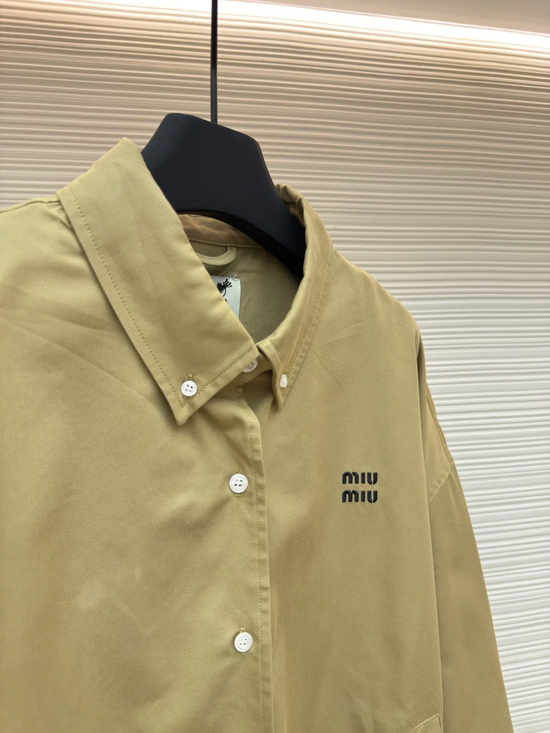Miu Miu Khaki Miu Miu Classic 1： Miu Miu 2: 3: 4: Size：M-3XL