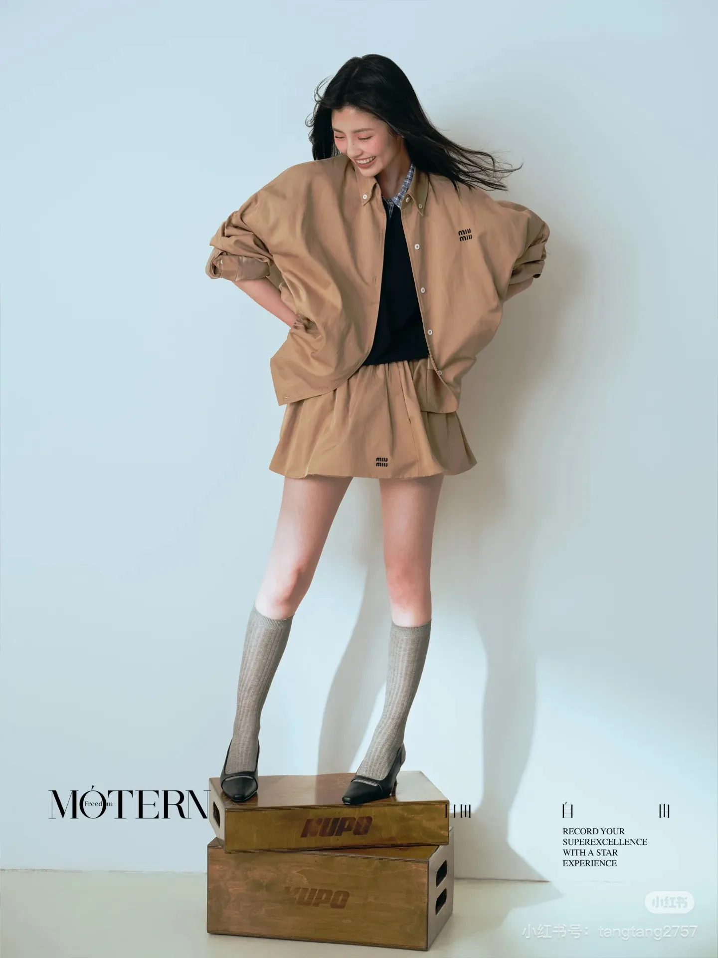 Miu Miu Khaki Miu Miu Classic 1： Miu Miu 2: 3: 4: Size：M-3XL