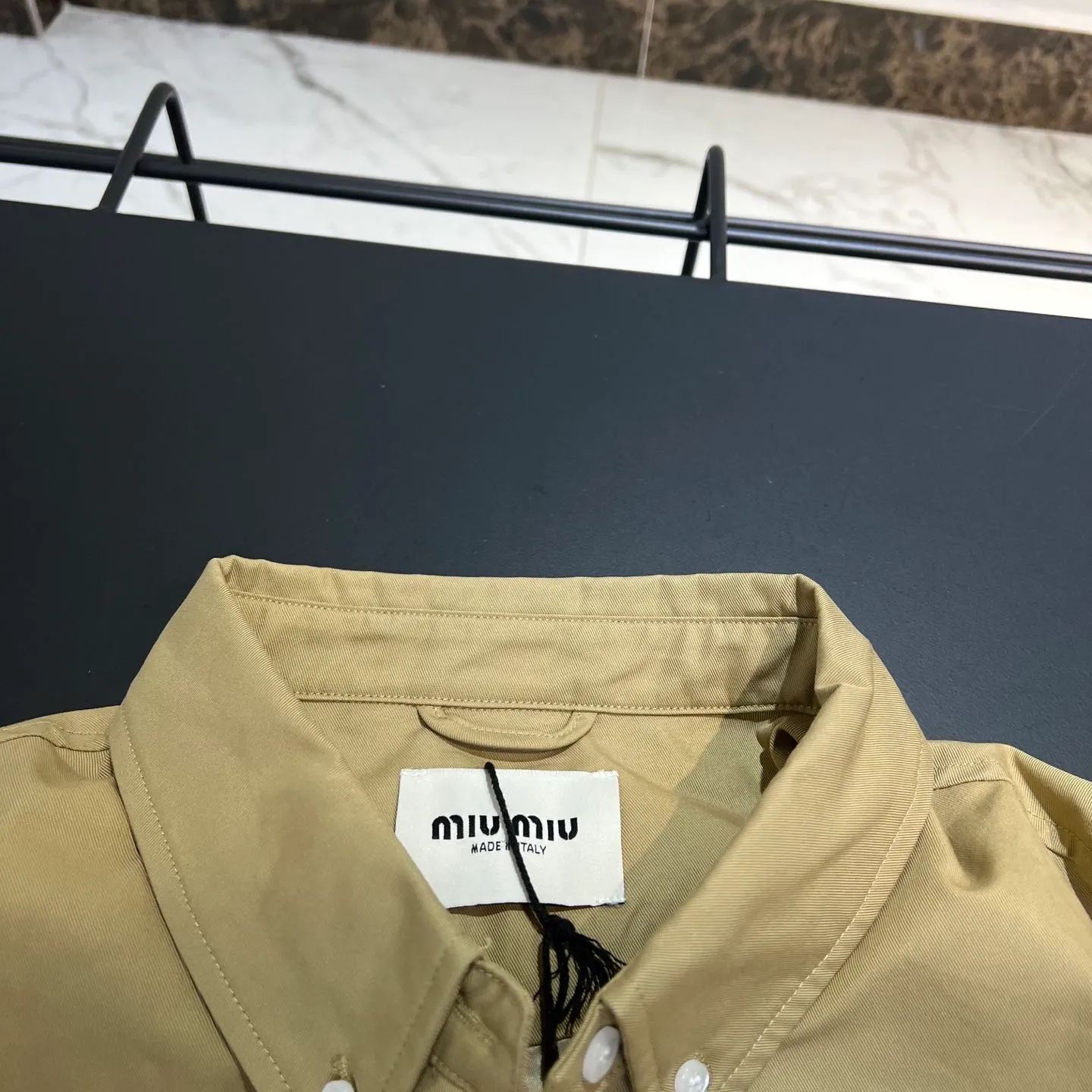 Miu Miu Khaki Miu Miu Classic 1： Miu Miu 2: 3: 4: Size：M-3XL