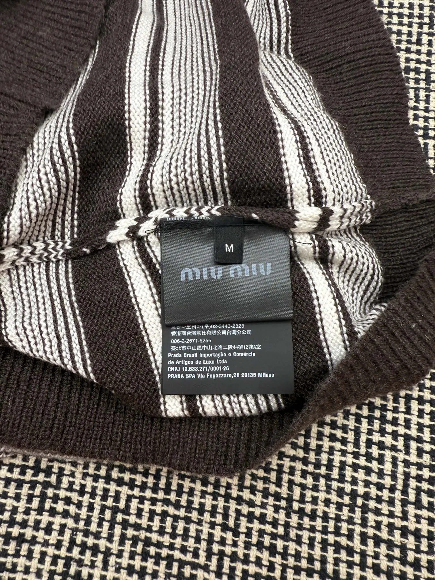 Miumiu polo S/M/L