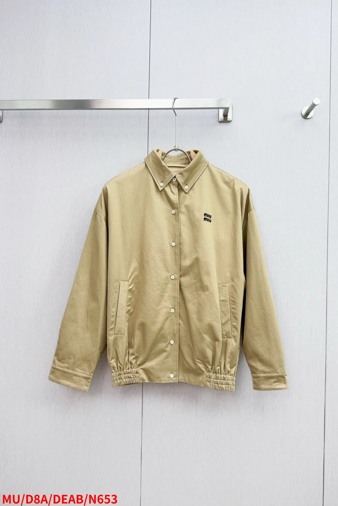 Miu Miu Khaki Miu Miu Classic 1： Miu Miu 2: 3: 4: Size：M-3XL