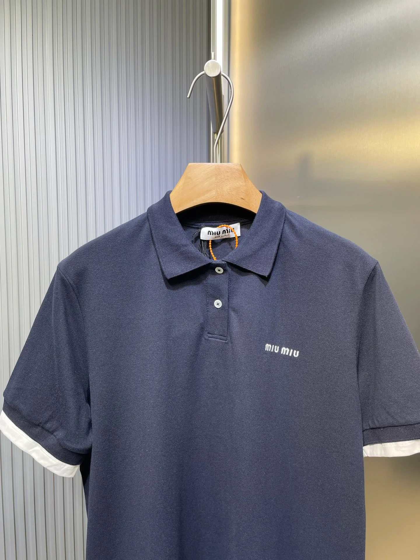 MIU MIU 🌟 24SSClassic POLO Authentic 9000 210 50 1：1 1：1 Size：S M L XL