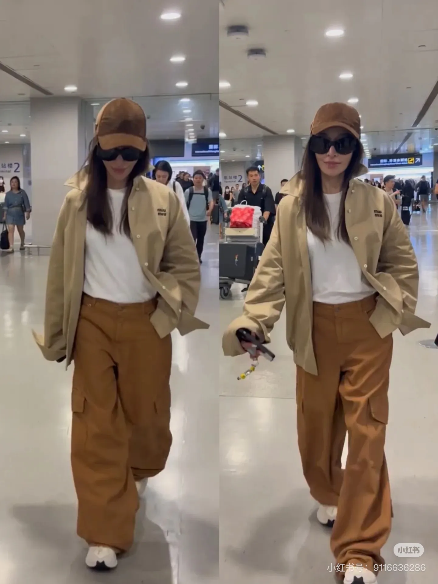 Miu Miu Khaki Miu Miu Classic 1： Miu Miu 2: 3: 4: Size：M-3XL