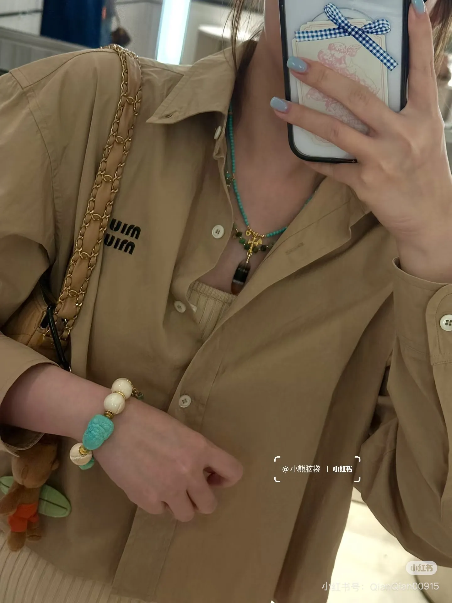 Miu Miu Khaki Miu Miu Classic 1： Miu Miu 2: 3: 4: Size：M-3XL